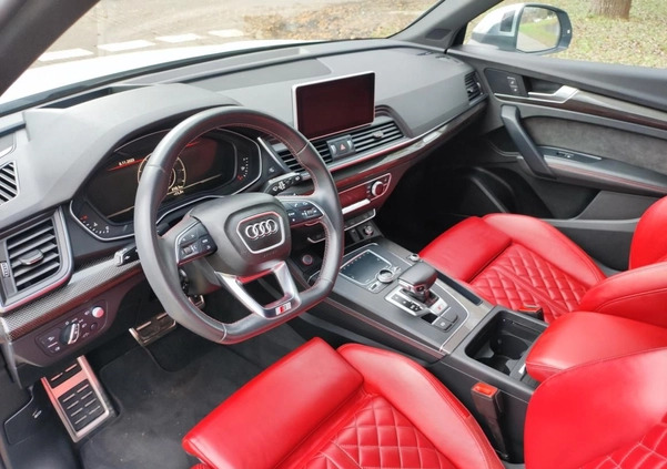 Audi SQ5 cena 176000 przebieg: 80500, rok produkcji 2019 z Strzegom małe 466